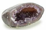 Sparkly Purple Amethyst Geode - Uruguay #378222-1